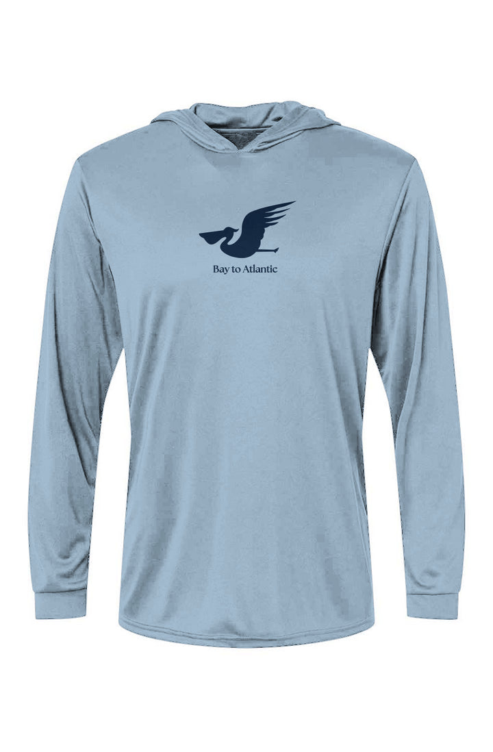 Mens UPF 50 Hooded Pelican Tee