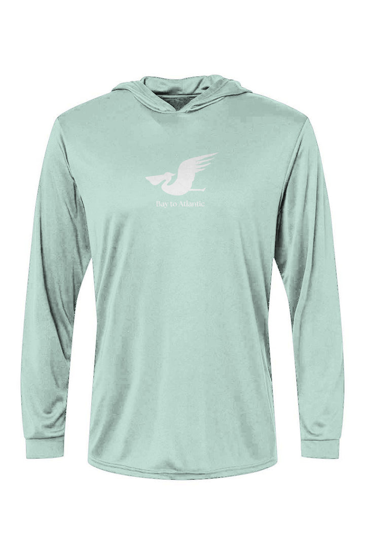 Mens UPF 50 Hooded Pelican Tee