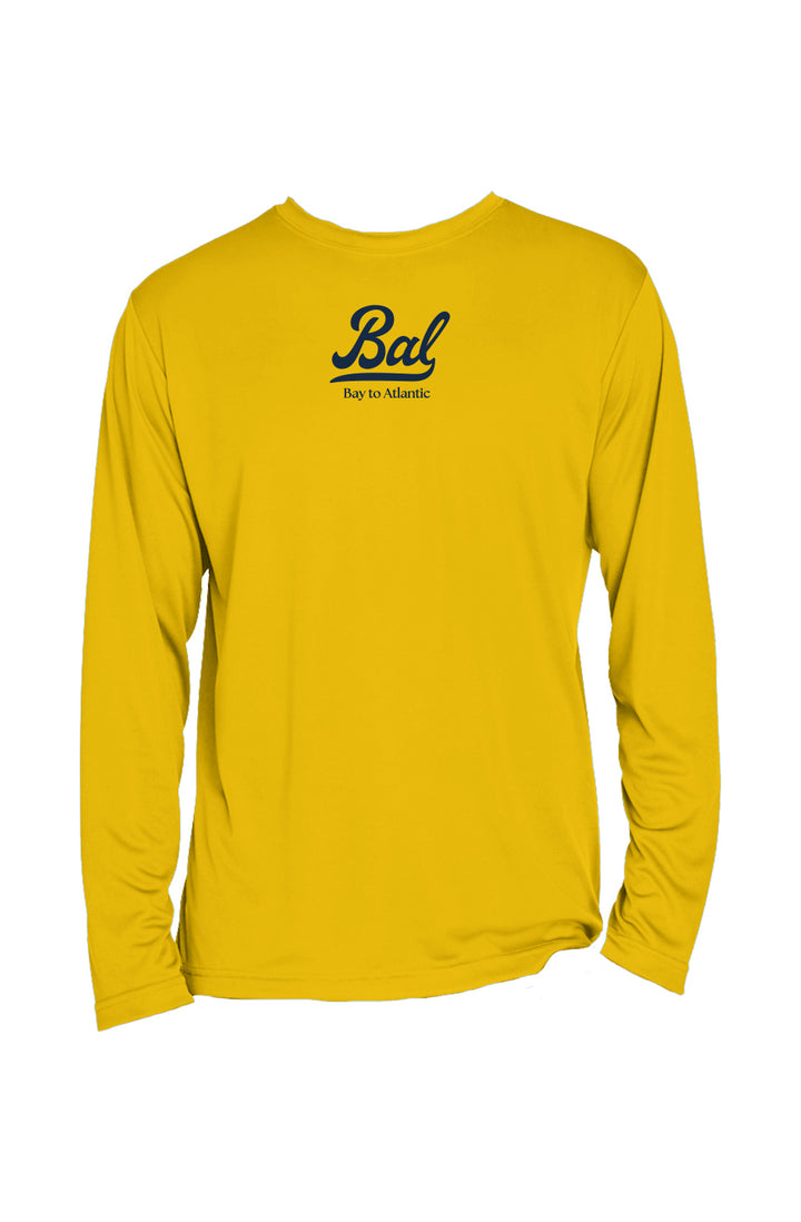 Mens Bal Long-Sleeve Performance Tee