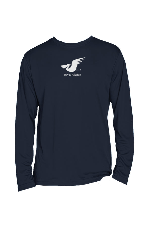 Mens Pelican Long-Sleeve Performance Tee