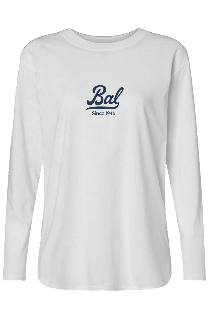 Womens Bal Long-Sleeve Cotton Tee